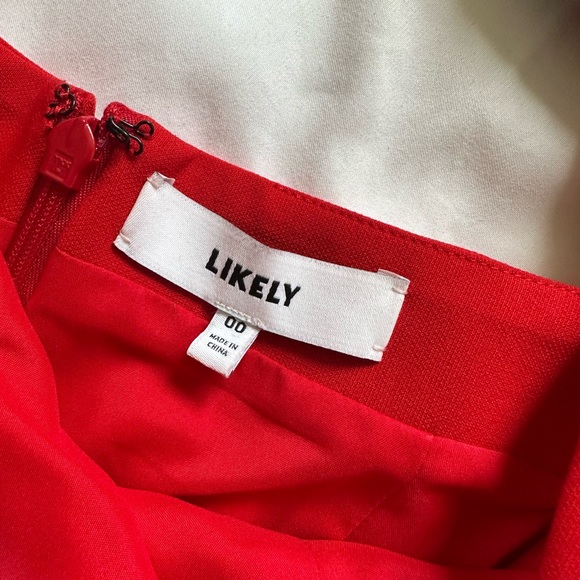 Red Cocktail Dress - Picture 6 of 7